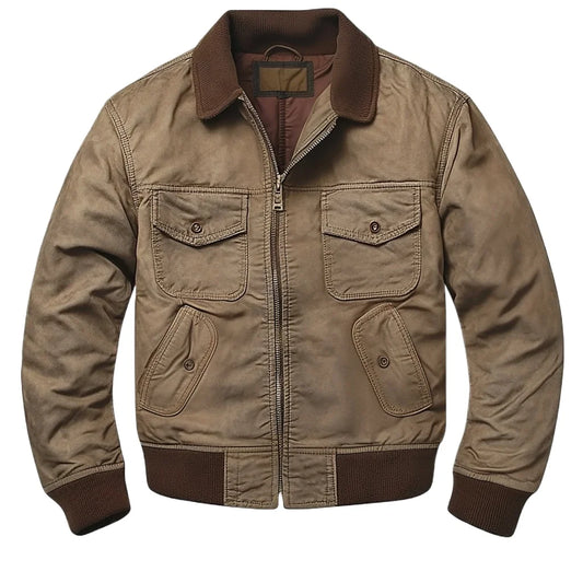 WW2 Brad Jackets Tanker Wii Army Military Style Jacket