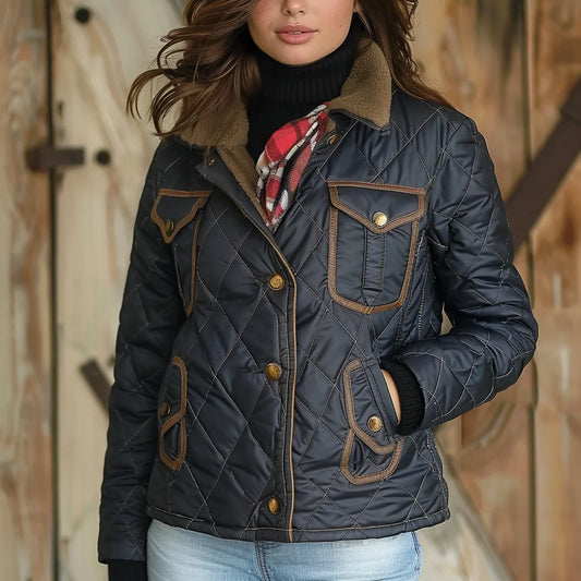 Quilted Jacket Womens