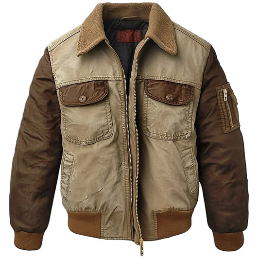 Veste style militaire de l'armée Brad Jackets Tanker Wii de la Seconde Guerre mondiale