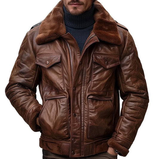 Veste de vol A-2 en cuir