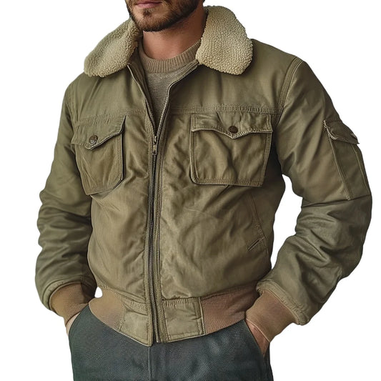 WW2 Brad Jackets Tanker Wii Army Military Style Jacket