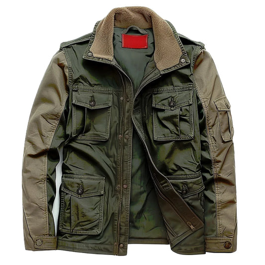 Old Green Army Jacket