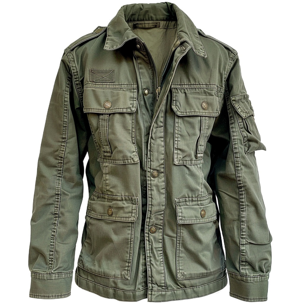 Veste militaire vintage robuste pour homme M65