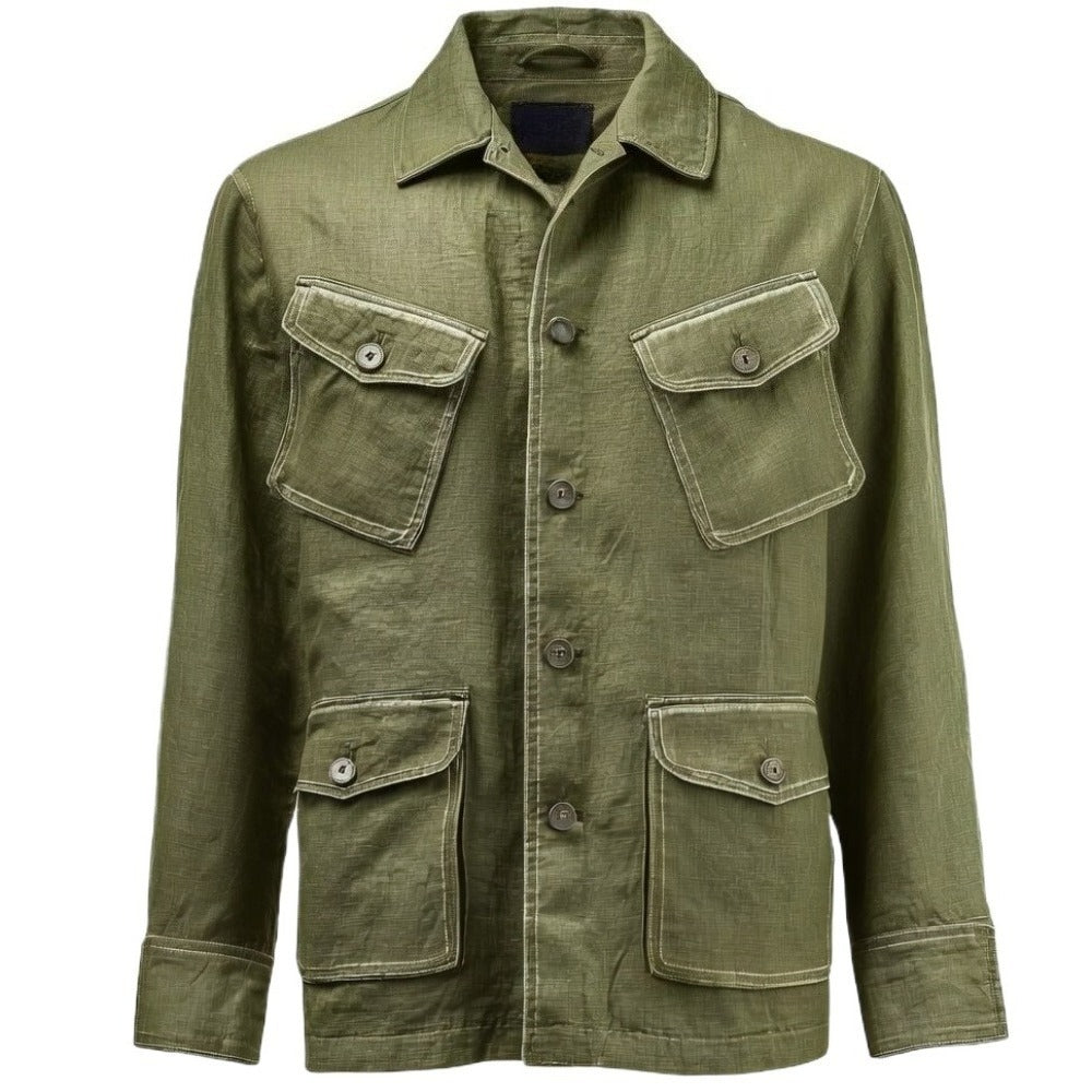 Men's Linen Jungle Jacket