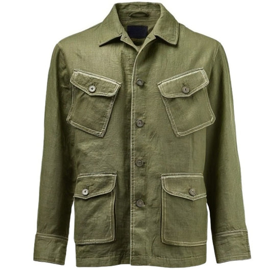 Men's Linen Jungle Jacket