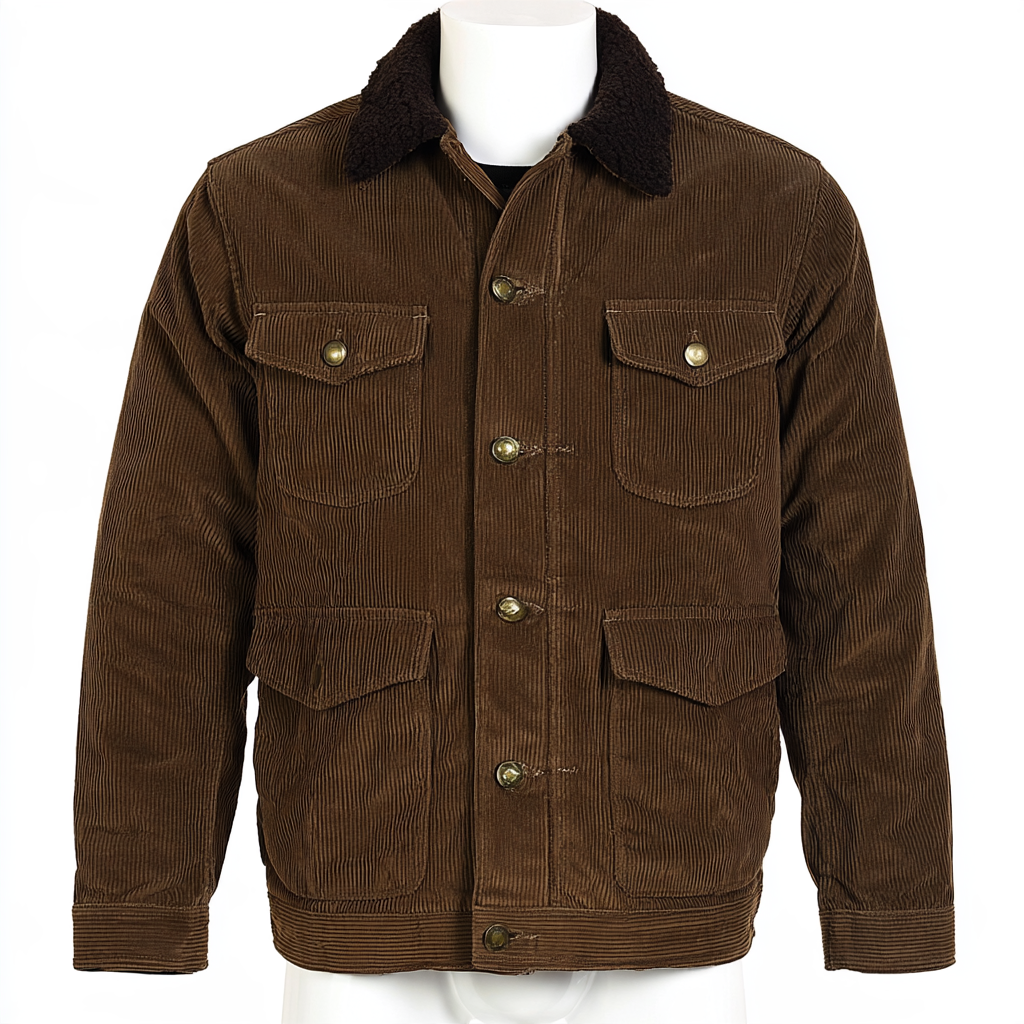 Walnut Corduroy Field Jacket