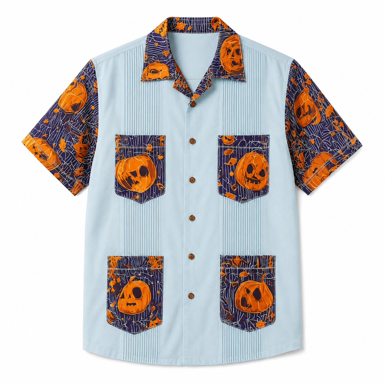 Halloween Guayabera Shirt