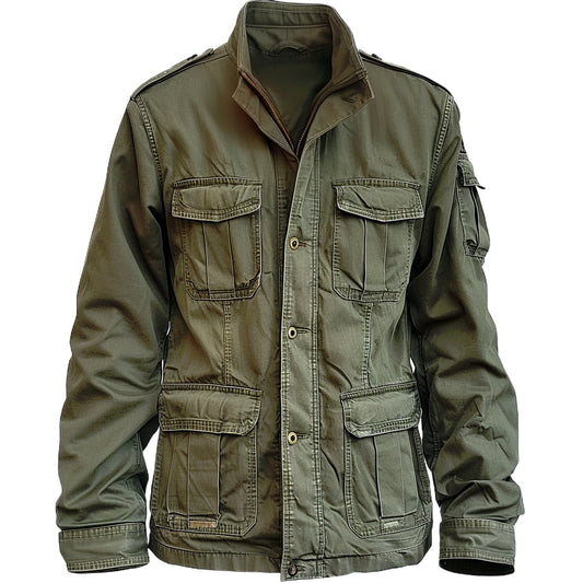 Veste de campagne M65 vintage pour homme