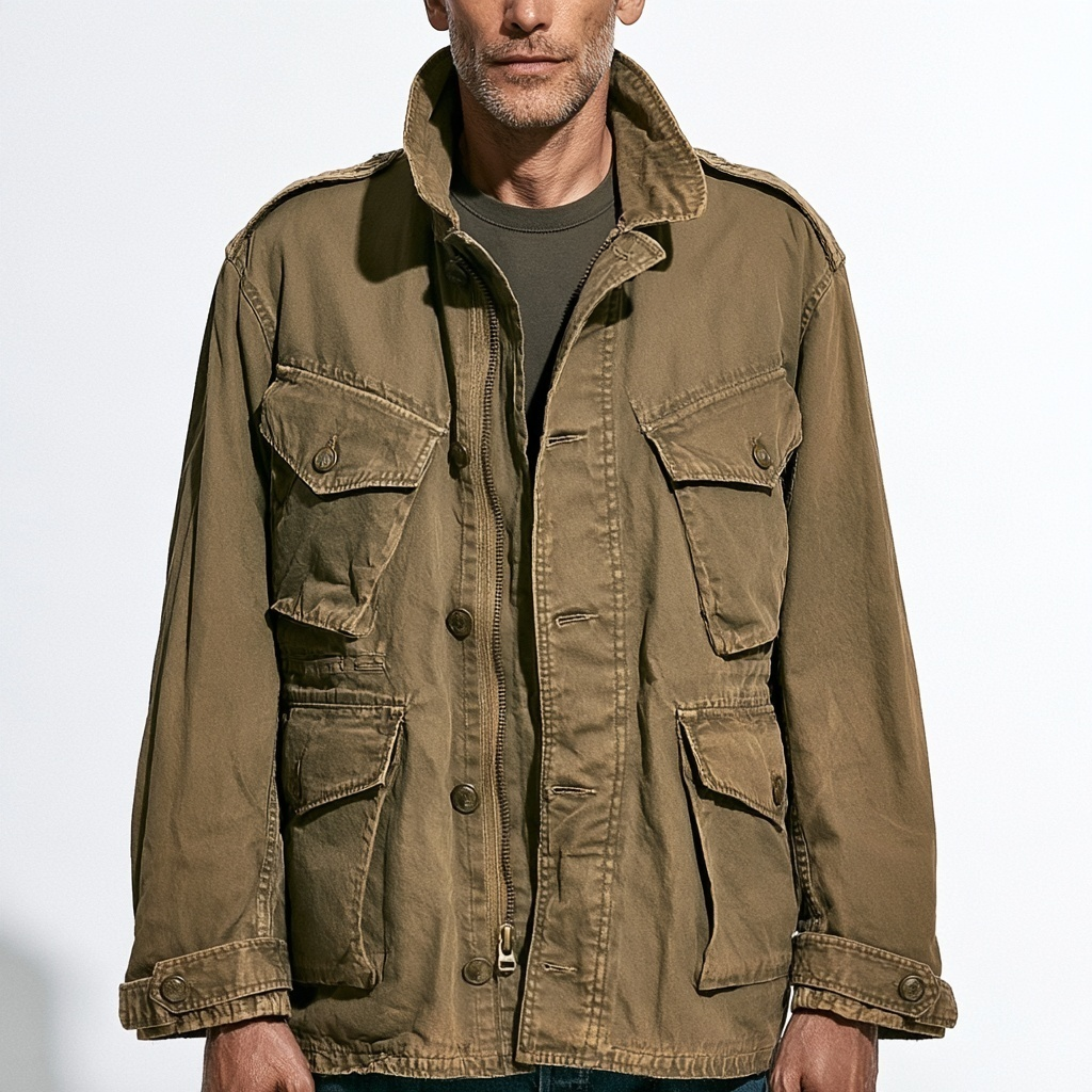 Khaki Reserve Men's M65-Inspired Field Jacket
