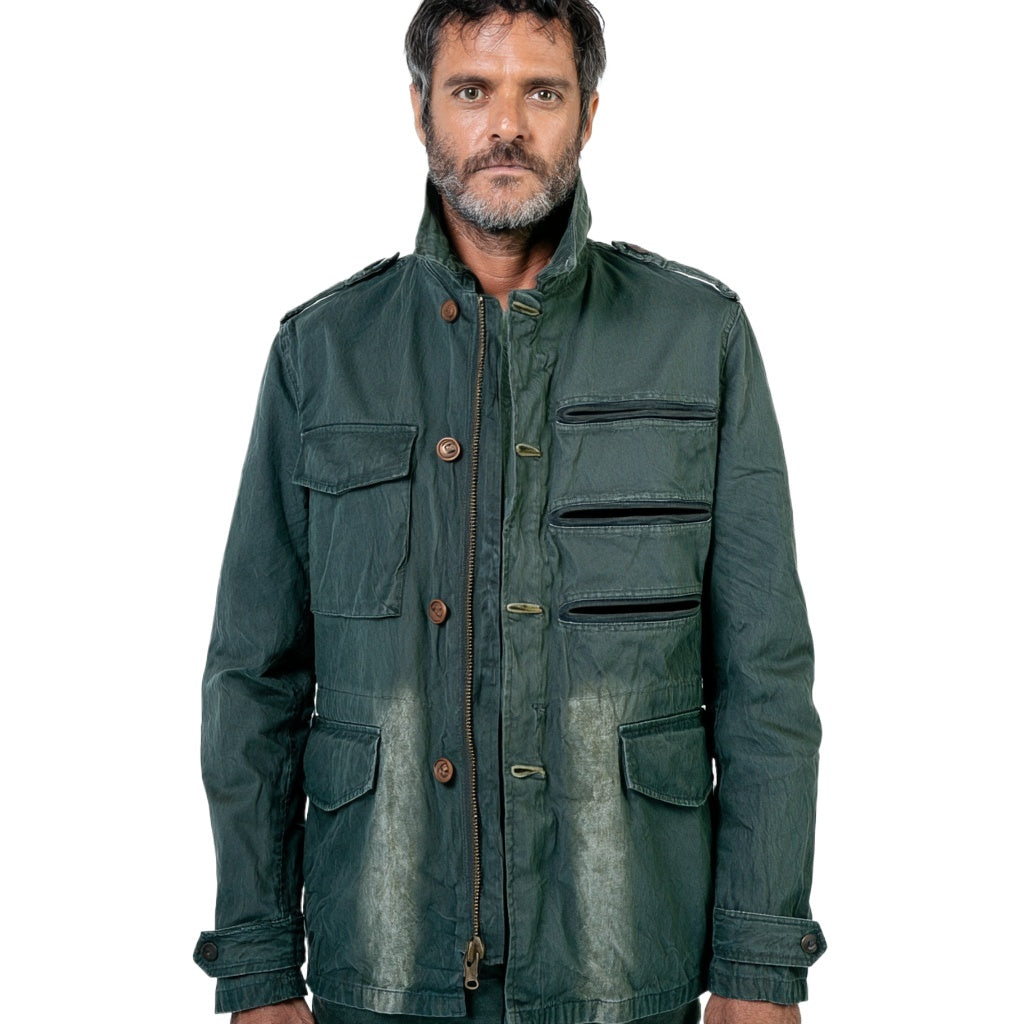 Forest Tier Men's M65-Inspired Field Jacket