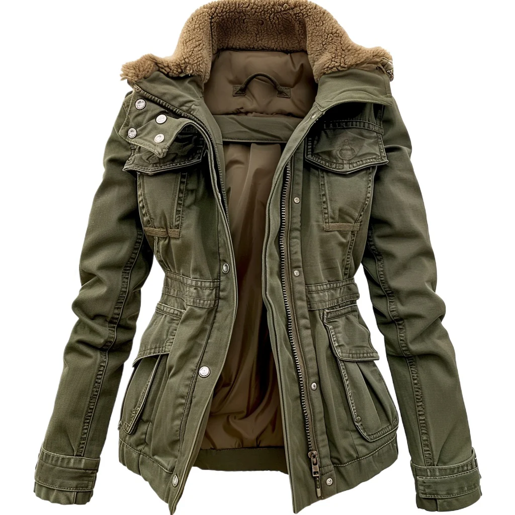 Burst-Cloud Collar M65 Field Jacket · Women