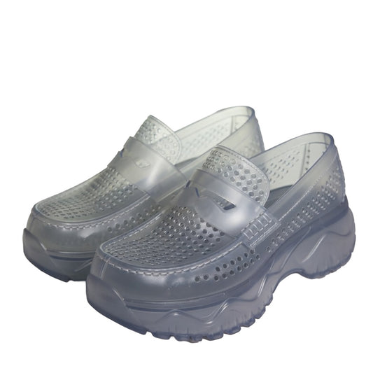 Chunky Sole Jelly Penny Loafer