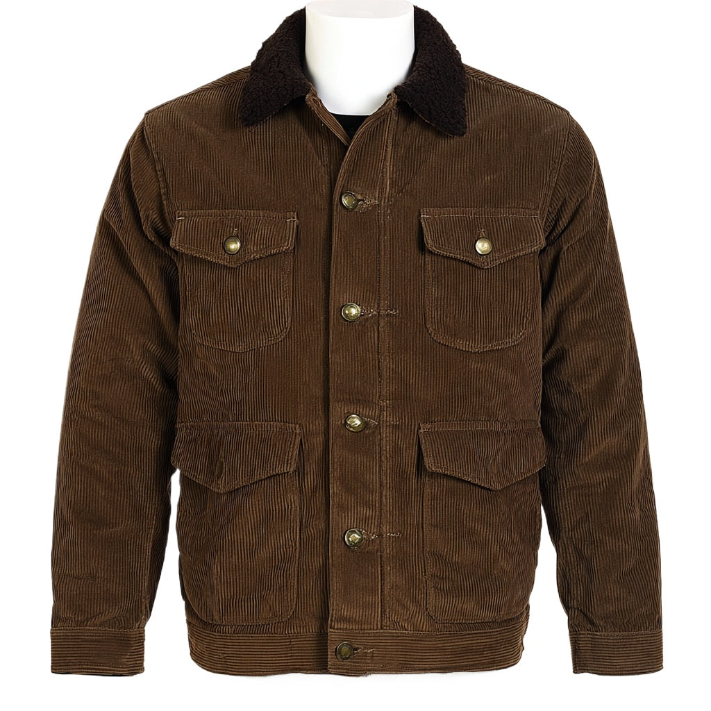 Walnut Corduroy Field Jacket
