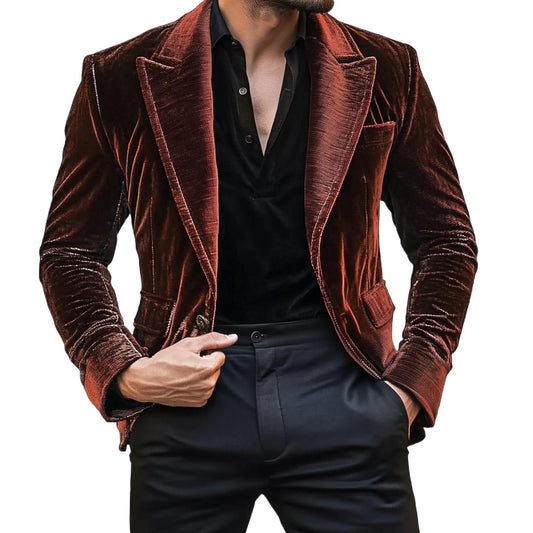 Veste élégante en velours