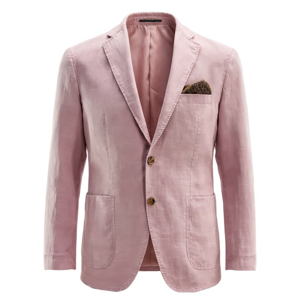 Linen Sport Coat Summer 1960s Style