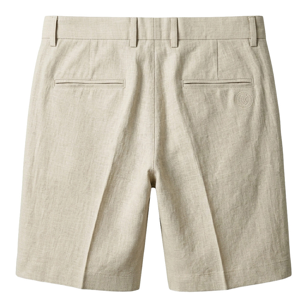 100% Linen Guayabera Shorts