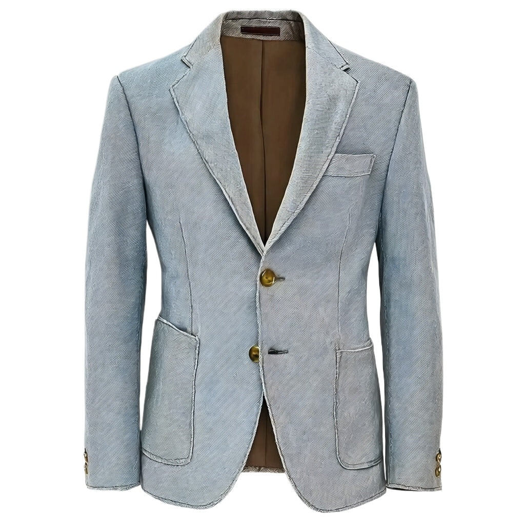 Summer Blazer Seersucker Suit Man1960s Style
