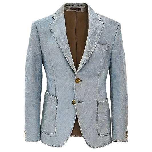 Summer Blazer Seersucker Suit Man1960s Style