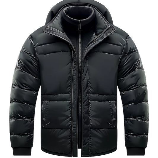 Men's Utility Cargo Puffer Jacket