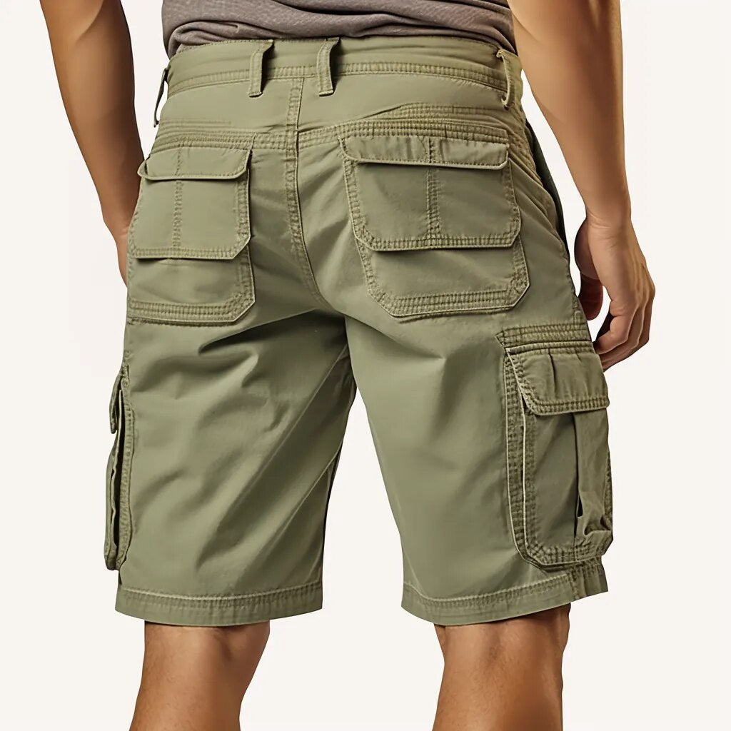 Cargo Shorts With Zipper Pockets