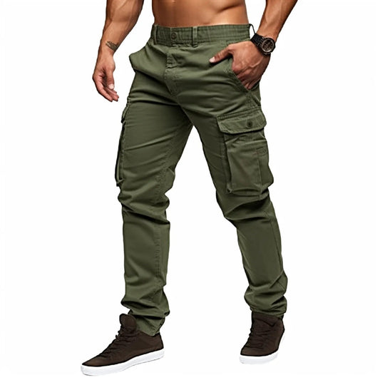 Pantalon cargo de randonnée pour homme, léger et à poches multiples
